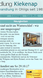 Mobile Screenshot of buchhandlung-kiekenap.de